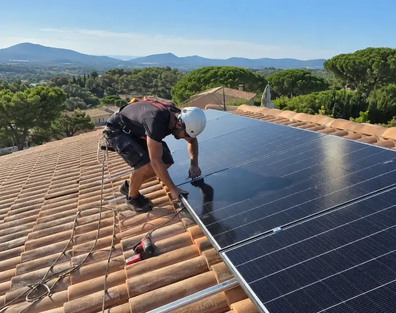 Installateur panneaux solaires Odenas — pose photovoltaïque sur toiture