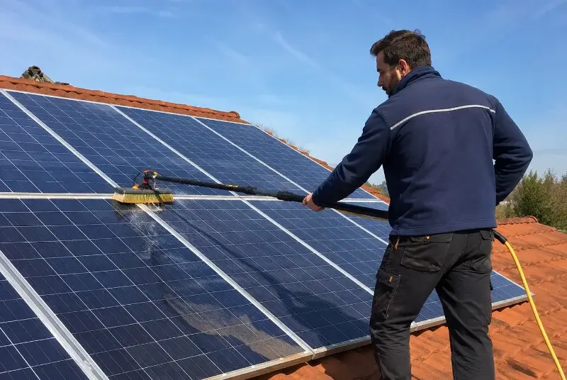 Nettoyage et entretien de panneaux solaires à Odenas